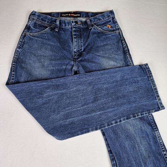 Wrangler FR Flame Resistant Jeans FR13MWZ Original Mens Tag 31x30 - Fits 31x28 - Picture 16 of 16